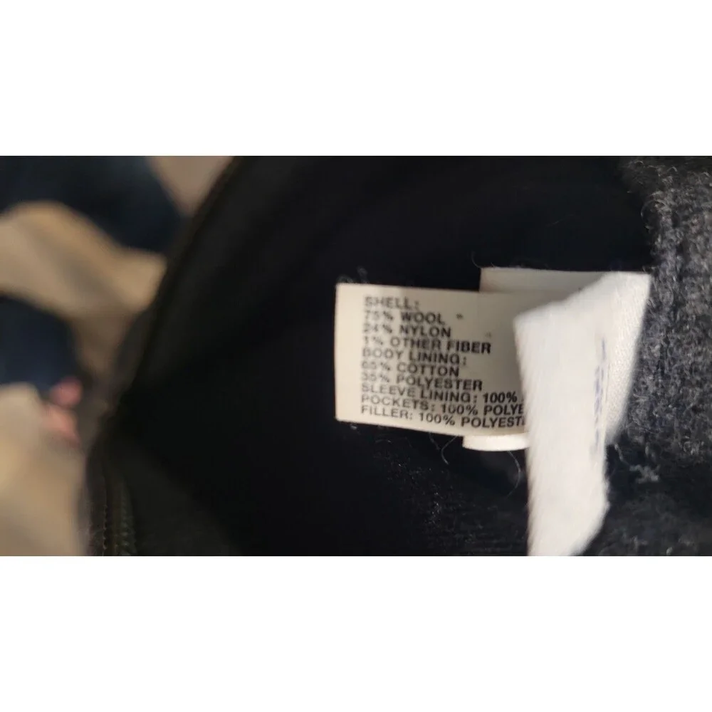Old Navy Gray Wool Jacket Mens Size XL Full Zip Up Winter Stylish